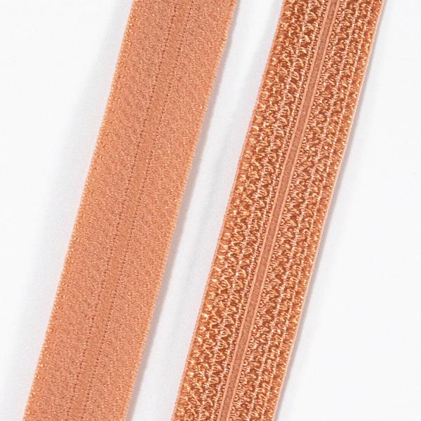 15mm 1/2 double-fold bias ribbon binding tape sewing fold over elastic band for Hair Ties Headband