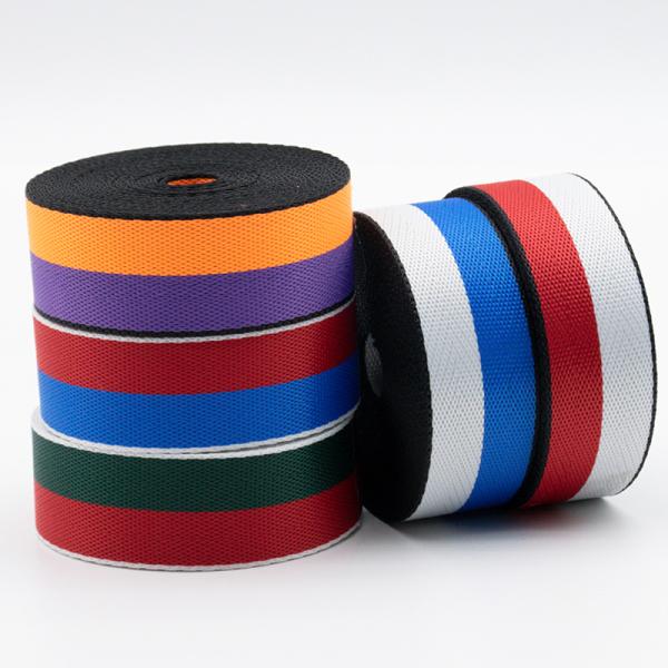 WEBBING custom wide sublimated polyester webbing pp webbing tape strap belt for Backpack Handle Luggage Sling Pet Collar
