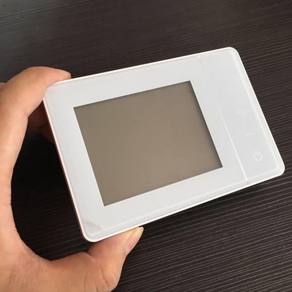 7 Days Weekly Programmable Underfloor Heating Room Thermostat 433MHz Wireless LCD Screen