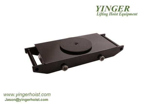 Moving Skates Carrying Tanks Transport Cargo Trolley Yellow Color Max 50 Tons transport trolley heavy cargo