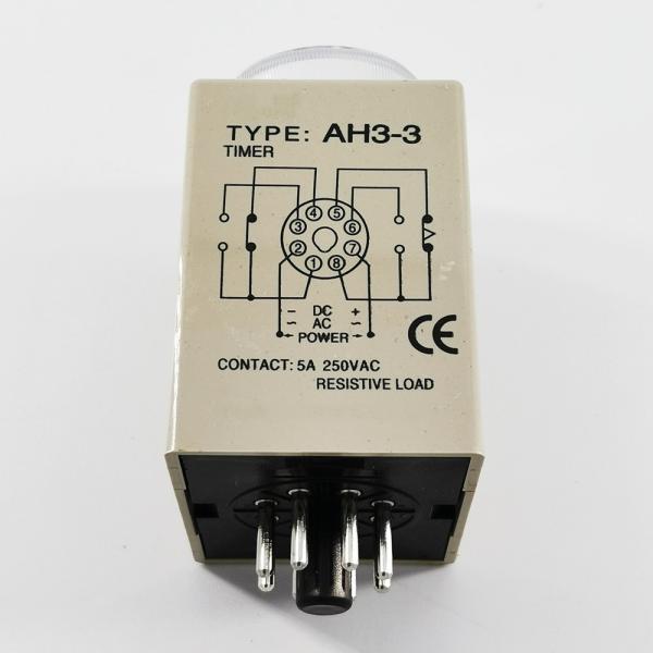 AH3-3 Mechanical Time Relay AC 250V 5A 0~60S Delay Timer