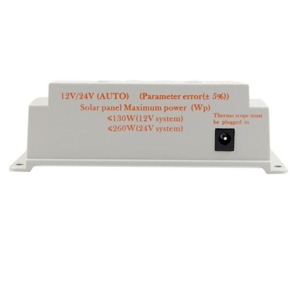 LCD 10A 12V/24V MPPT Solar Panel Battery Regulator Charge Controller Three-time interval
