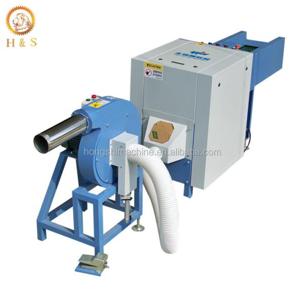 PP Cotton Pearl Polyester Fiber Wool Opener Carding Opening Machine Foam Pillow Filling Machine Cushion Stuffing Machine
