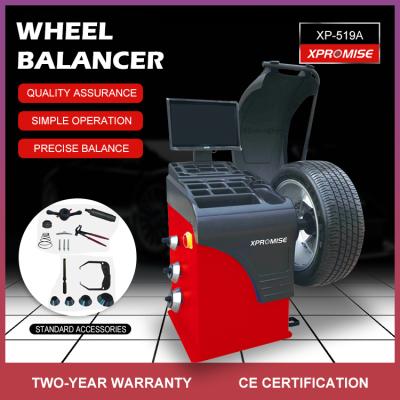 Automatic Car Wheel Balancer 50 / 60HZ Automobile Tyre Maintenance