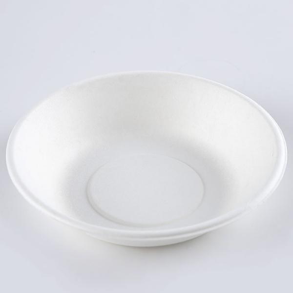 New Style Eco Take Away Paper Salad Bowl , 680ml Microwave Safe Disposable Soup Bowl