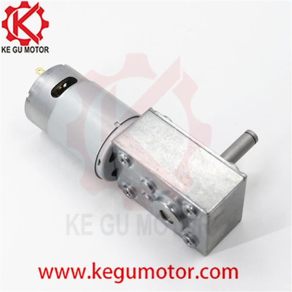 Kegu motor 60kg.cm high torque 12v 24v mini low rpm brush 58mm dc electric worm gear self-locking motor