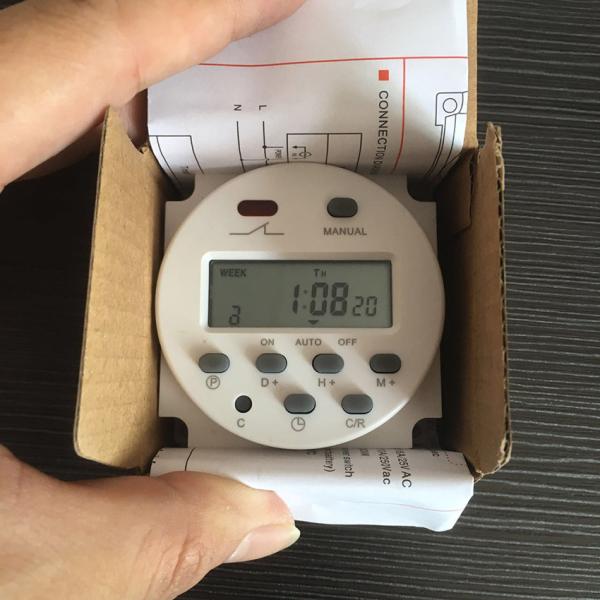 LCD Digital Programmable Timer Switch for Electronic Devices Household Appliances Air Conditioner