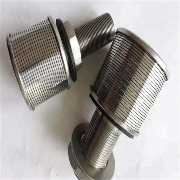 DN45-108 stainless steel wedge wire filter nozzle / johnson screen nozzle /  water & gas strainer nozzle for power plant
