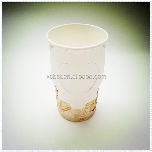 200ml / 25ml / 500ml Disposable Paper Cup For Hot Coffee