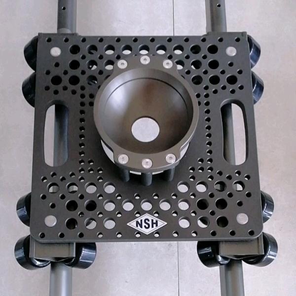 2 Meter Aluminum Alloy Camera Dolly Slider Track 16 Wheels For Film And Tv