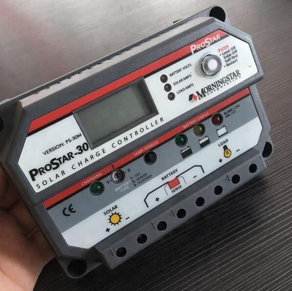 High quality PWM 30A solar charge controller regulator