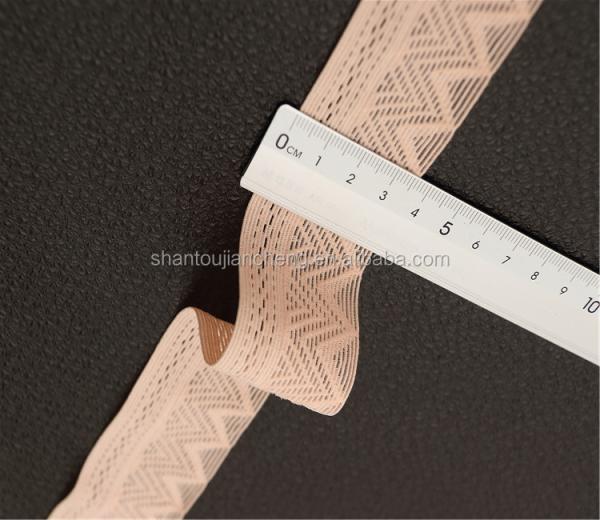 38mm Sexy Lady Lace Elastic Nylon Elastic Band Underwear Webbing Spandex / Nylon High Tenacity Not Support Eco-friendly