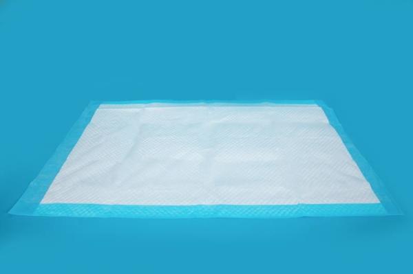 100x230cm Absorbable Medical Underpad Blue Disposable Hospital Bed Pads For Incontinence