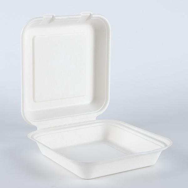 8 heavy duty compostable microwave and refrigerator safe takeaway biodegradable food packaging