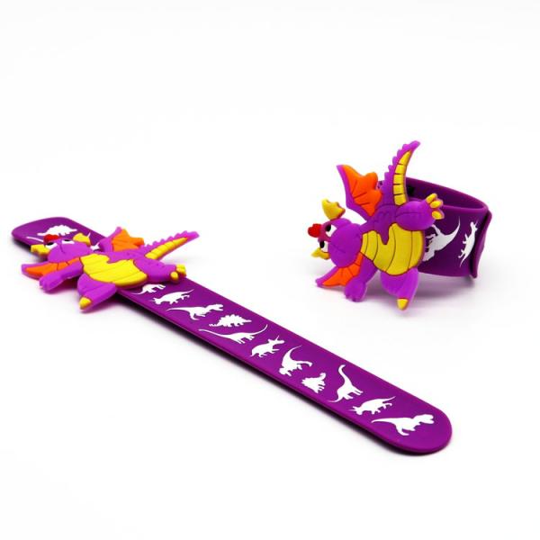 China factory professional OEM ODM Service YOGA Silicone rubber Slap Bracelet Manufacturer Custom Silicone Bracelet