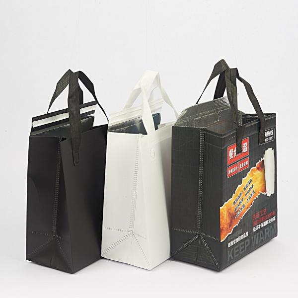 Durable High Quality Popular Design Custom Logo Printed Insulated Thermal Non Woven Bag