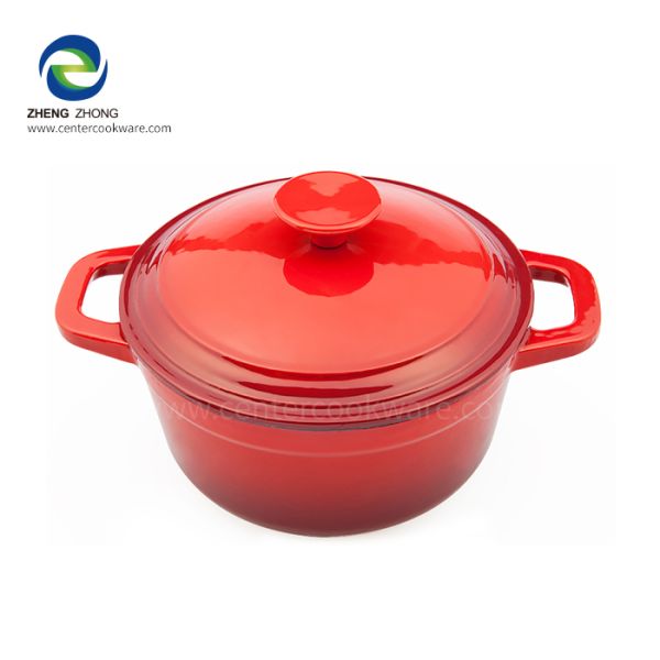 4QT & 6QT Enamel Cast Iron Dutch Oven