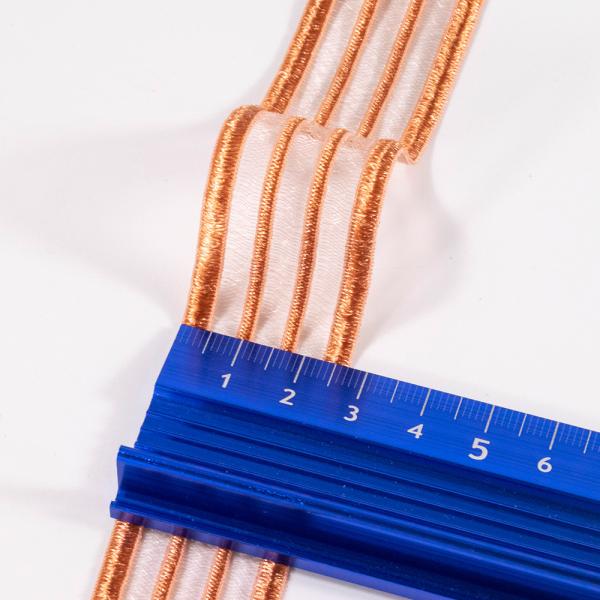 fish  silk mesh transparent breathable ultra-thin soft high elastic waist band for clothing