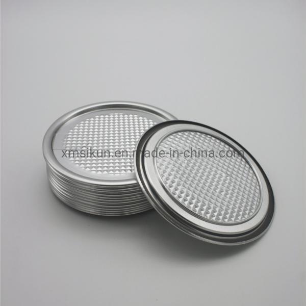 Round 300# Aluminum Peel Off Lid Diameter 46-77mm