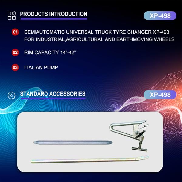 2.2KW 380V 3PH Truck Tyre Changer Machine For Car Maintenance