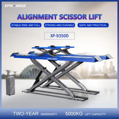 Full Rise Alignment Scissor Lift EN 1493:2010 Automotive Hydraulic Car Lift