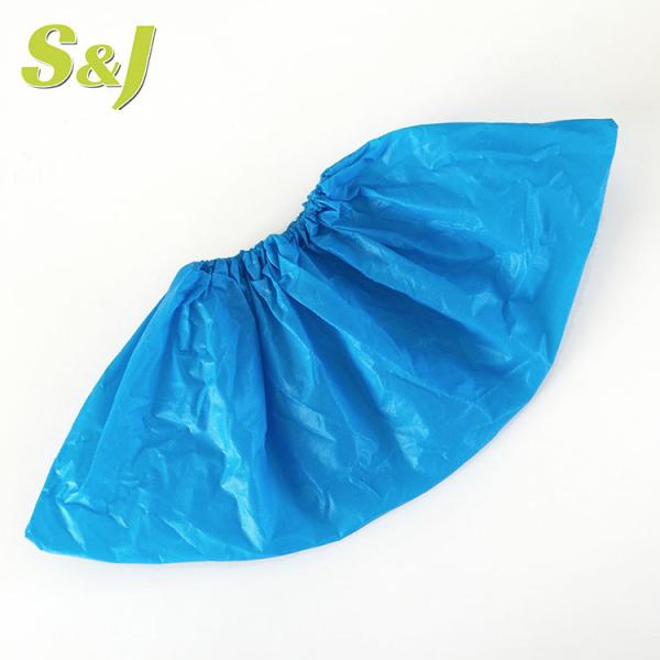 Elastic Band XXL Disposable Shoe Covers Waterproof Tear Resistance