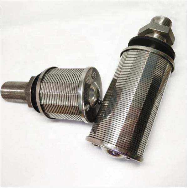 DN45-108 stainless steel wedge wire filter nozzle / johnson screen nozzle /  water & gas strainer nozzle for power plant