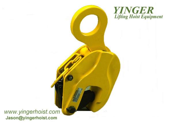 0.8 Ton - 10 Ton CDH Sheet Metal Lifting Clamps Low Carbon Alloy Steel Clamp Material