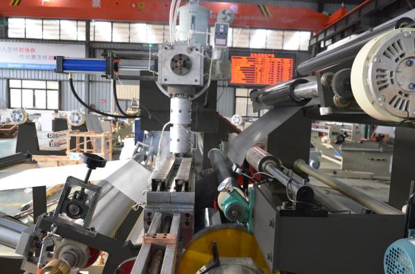 Automatic Coated Production Line Laminating Machine Jumbo Roll Slitter Rewinder Lamination Machine for gown