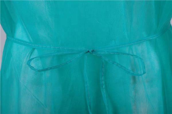 High Quality Surgical Disposable Isolation Gown Used in Hospital or Labs Disposable Isolation Gown
