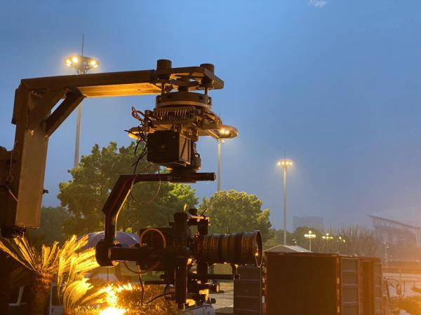 30ft Aluminum Camera Jib Crane Manufacturer Silver Color