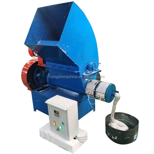 Automatic foam crusher machine / EPS foam molding machine /Polystyrene foam hot melting recycling machine