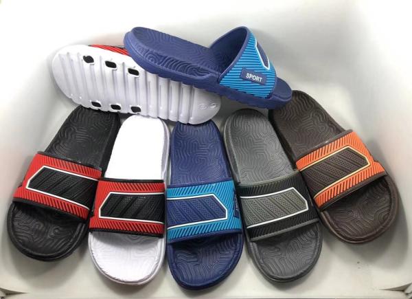 Mens Bathroom Shower Slippers Indoor Home Beach Non Slip Sandal Slide Slipper