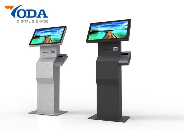 32 Inch Interactive Digital Signage KiosK 1080P For Bank / Supermarket / Restaurant