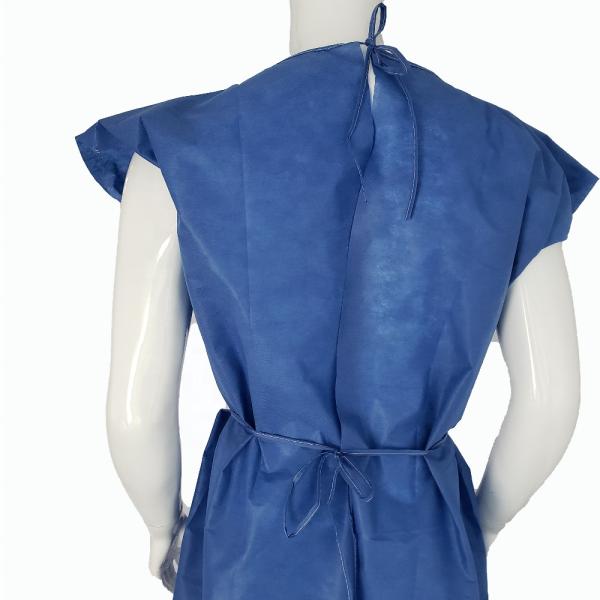 S&J Disposable Patient Gown Eco Friendly Non Woven Medical Gown Sterile Reinforced