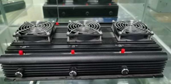 8-band 125 watt cellular shielding jammer, powerful mobile phone jammer up to 150 meters power distance can be adjusted