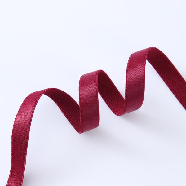 Factory  high quality Custom Logo nylon ealstic bra underwear band webbing tape accessories for sewing garment