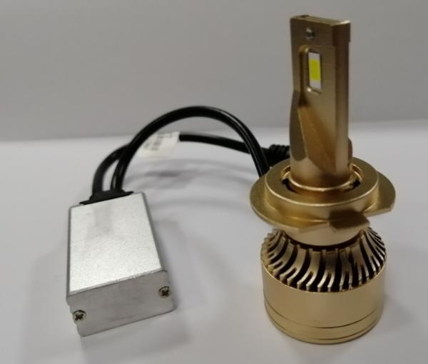Gold color led headlamp 3570 csp car light 35w 6000lm