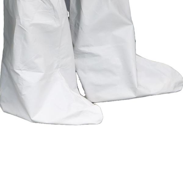 Breathable Impervious Non Woven Boot Cover Plastic Boot Covers Disposable 43gsm Micro-Porous Upper Material