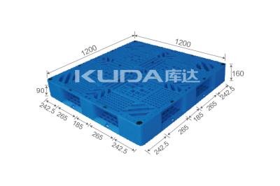 supply chemical resistant 1212E The grid field words PLASTIC PALLET from china