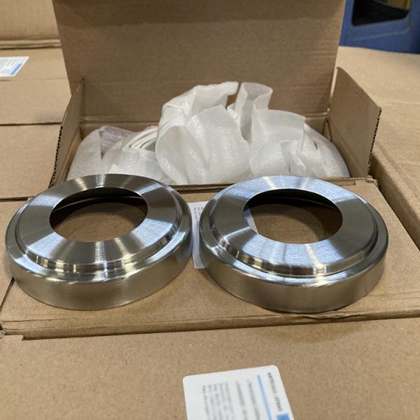 Stainless Steel Handrail Post Decorative Fittings Satin Polish Hairline Base Plate Balustrade Tube Cover Plate