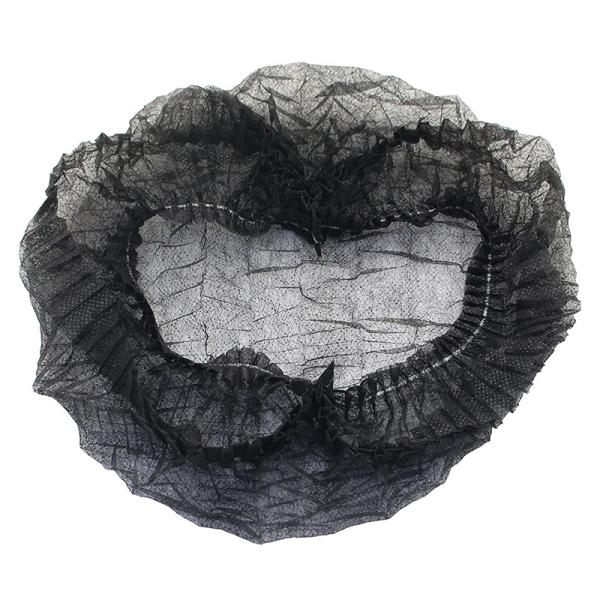 S&J High Quality Premium Disposable pp Non woven Medical Bouffant Mob Clip Cap with Elastic Strip