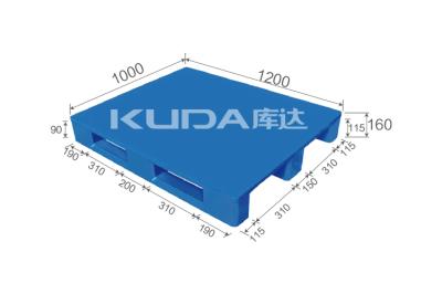 high-density virgin PE 1210G Tablet sichuan words PLASTIC PALLET（BUILT-IN STEEL PIPE） china manufacturer