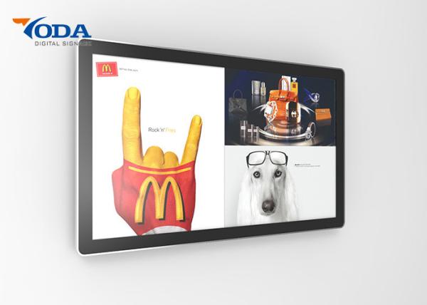 Windows Digital Display Screens Advertising TFT Display Type 65 Inch