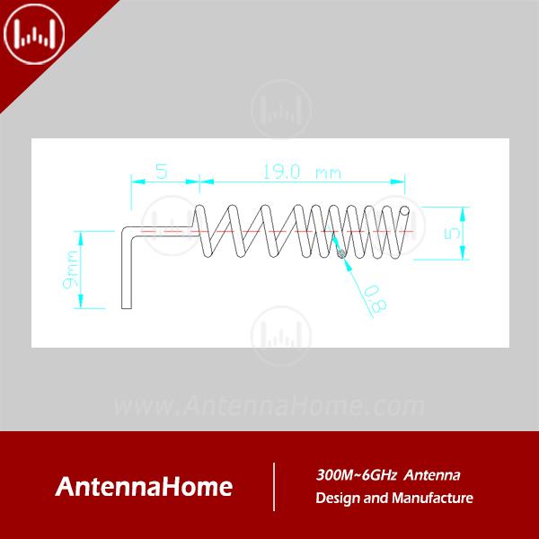 Spring DIP, 868/915M, GSM900/1800M Antenna for LoRa  ,GSM/GPRS , NB-NoT 900/1800M ,ISM Transfer /Recciever