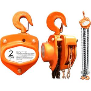 New Condition Manual Chain Hoist Custom Lifting Height Slight Design Framework small chain hoist