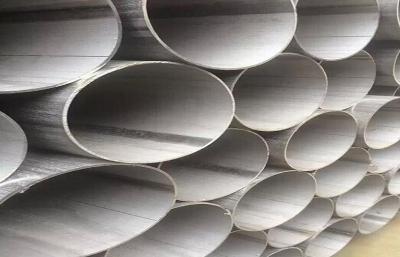 Welded Oval Steel Pipe 2B Finish 10 x 20mm to 80 x 160mm