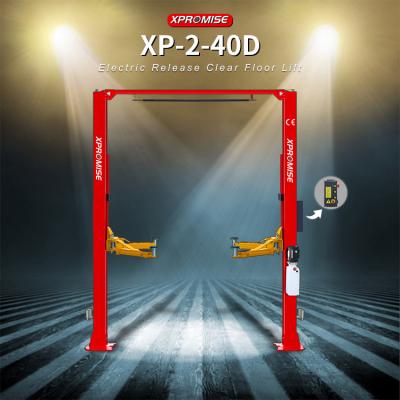 Hydraulic Two Post Lift Durable Electric Release Garage Repair Equipment