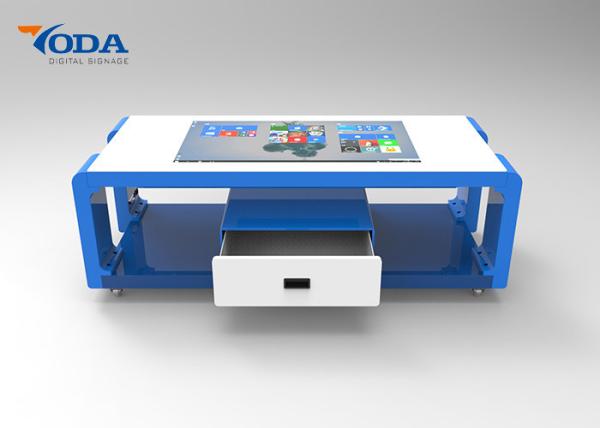 Advertising  LCD Touch Screen Table With Game Interactive Conference Stand