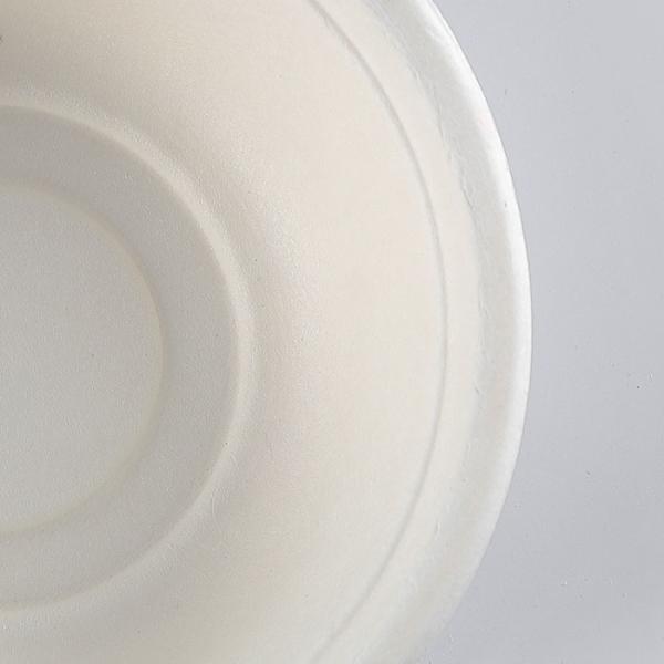 Biodegradable Sugarcane Bagasse Bowl 500ml(16oz) Sugarcane Pulp Customized 16oz >10 Disposable,sustainable